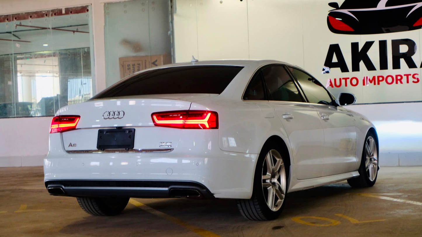 Audi A6 S-Line | 2018| 2000cc | Pearl White